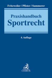 Buchcover Praxishandbuch Sportrecht