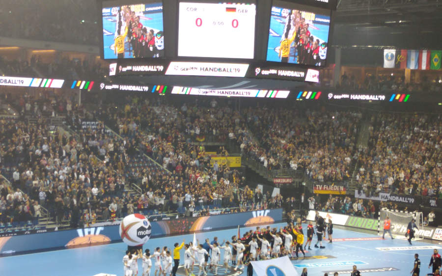 Handball Worldcup 2019 intro ceremony